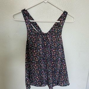 Silk tank top